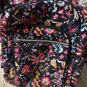 Vera Bradley Multicolor Floral Backpack